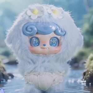 Adorable Blue Stuffed Animal Toy